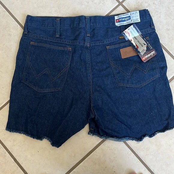 Wrangler Vintage Jean Cut-off Shorts - Picture 2 of 4
